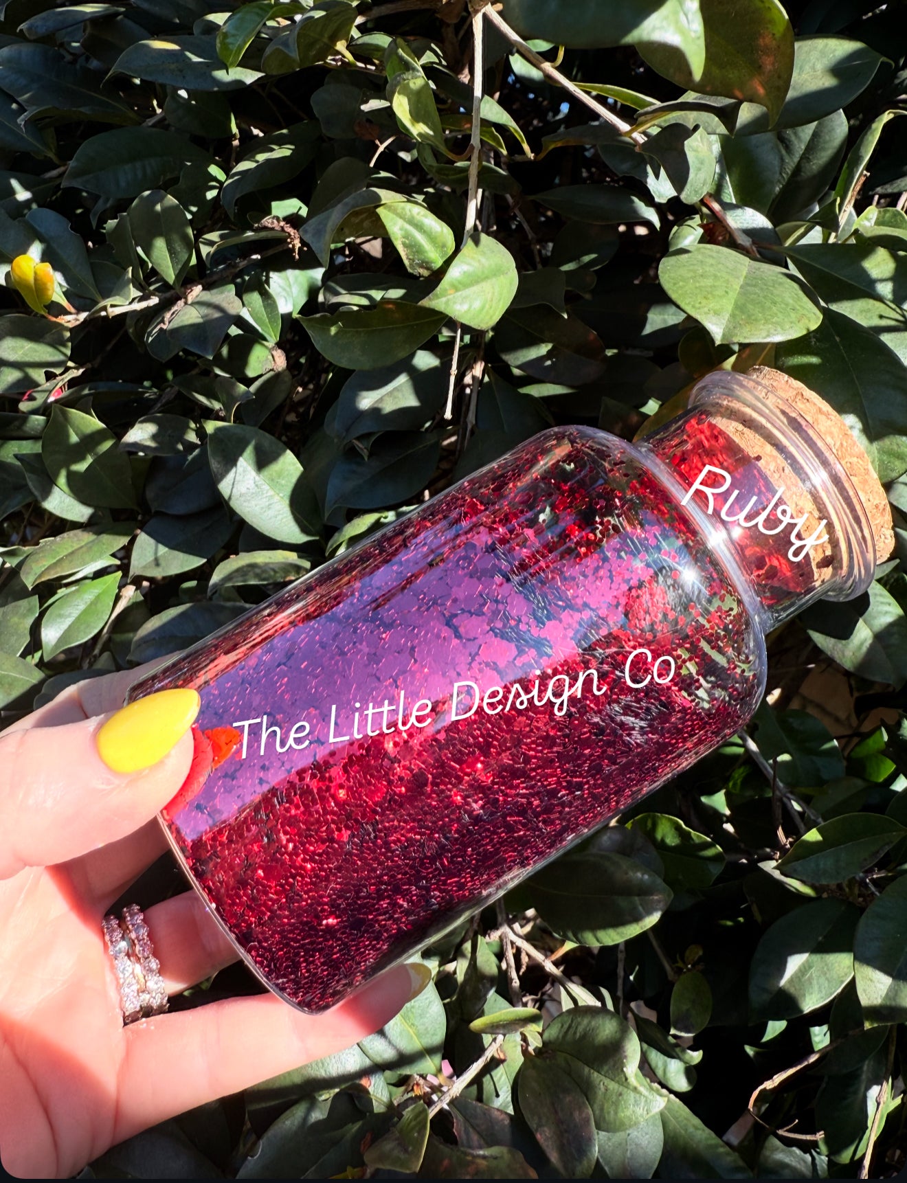 Ruby Chunky Glitter