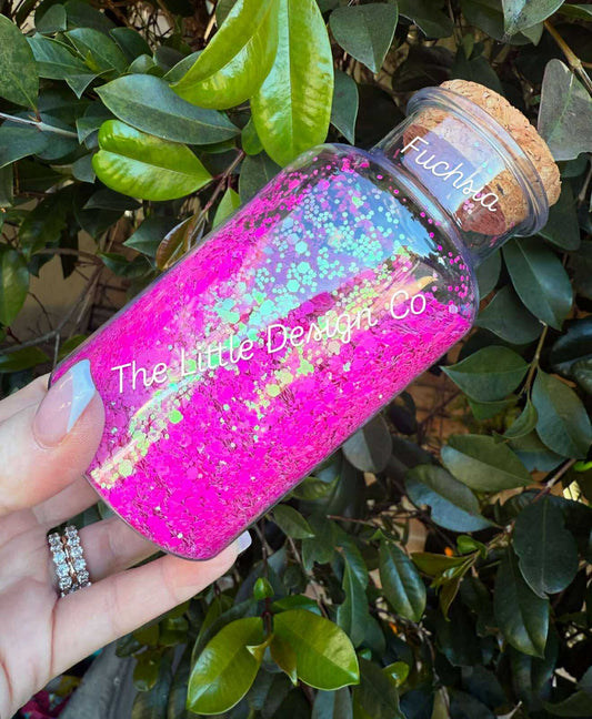 Fuchsia Chunky Glitter