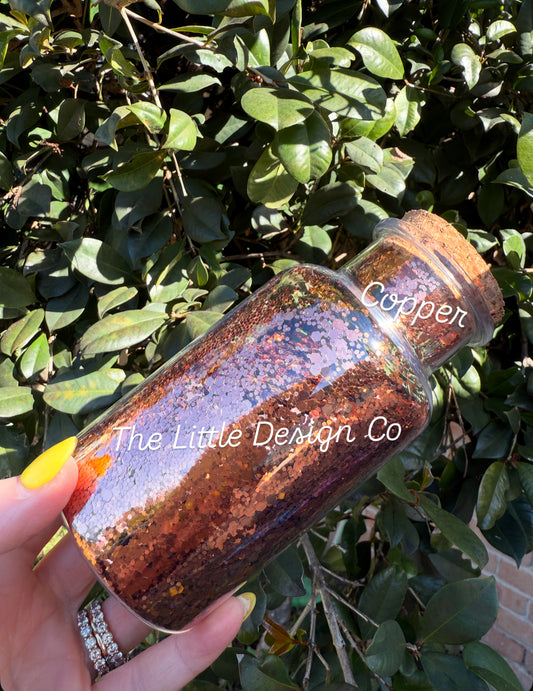 Copper Chunky Glitter