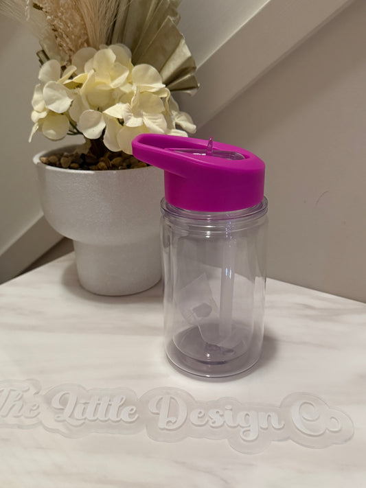10oz Snowglobe Bottle - Shorter Style