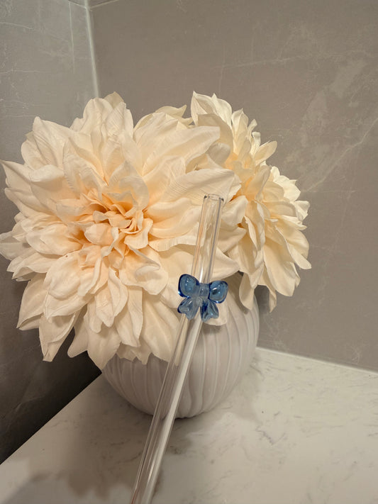 Blue bow - small