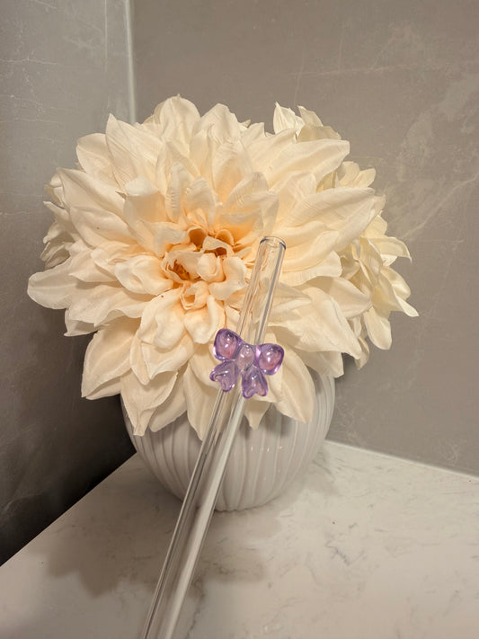 Purple bow - small