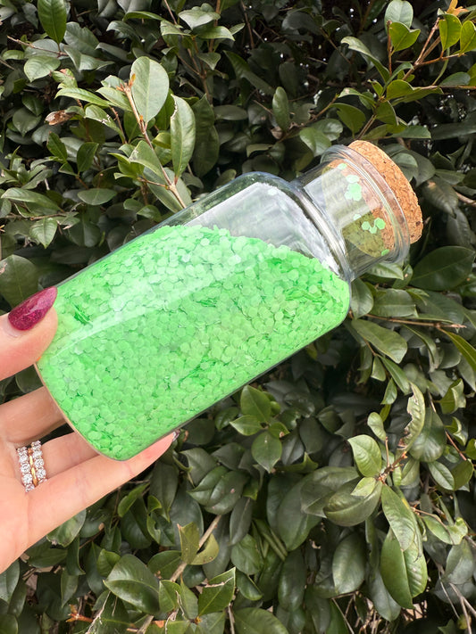 Lime Chunky Glitter