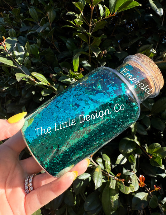 Emerald Chunky Glitter