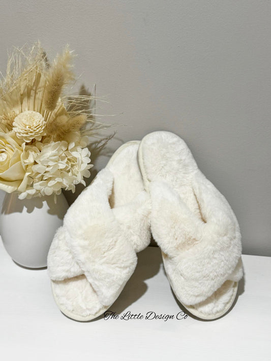 Ivory Slippers